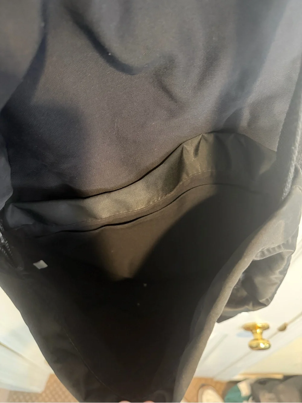 Kate Spade Black Nylon Crossbody Messenger Bag Small